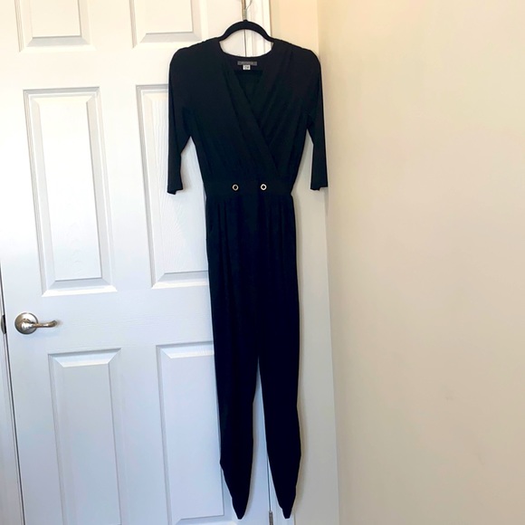 NWOT Suzy Shier Black Jumpsuit - Picture 1 of 4